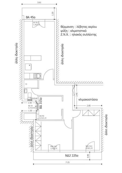 Casa Di Tre Apartamento Tessalónica Exterior foto